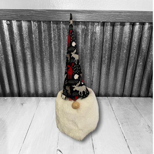 Black and red moose